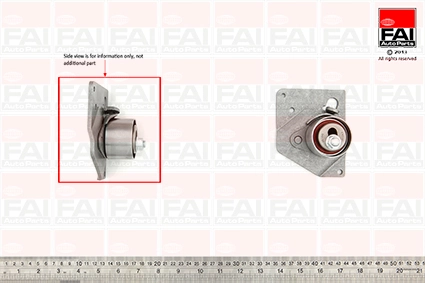 Tensioner, timing belt